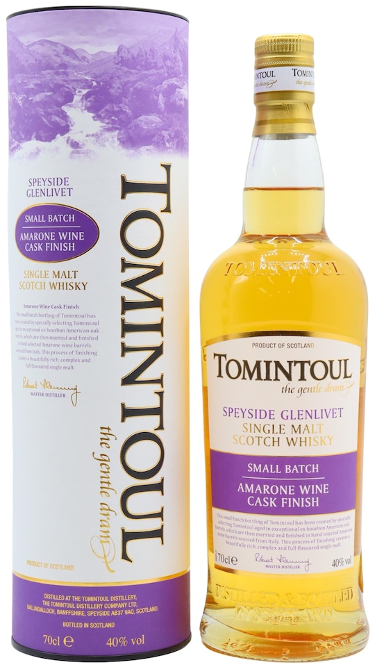 image 1 of Tomintoul - Small Batch Amarone Cask Finish Speyside Single Malt Scotch Whisky | Multi | Whisky | 1