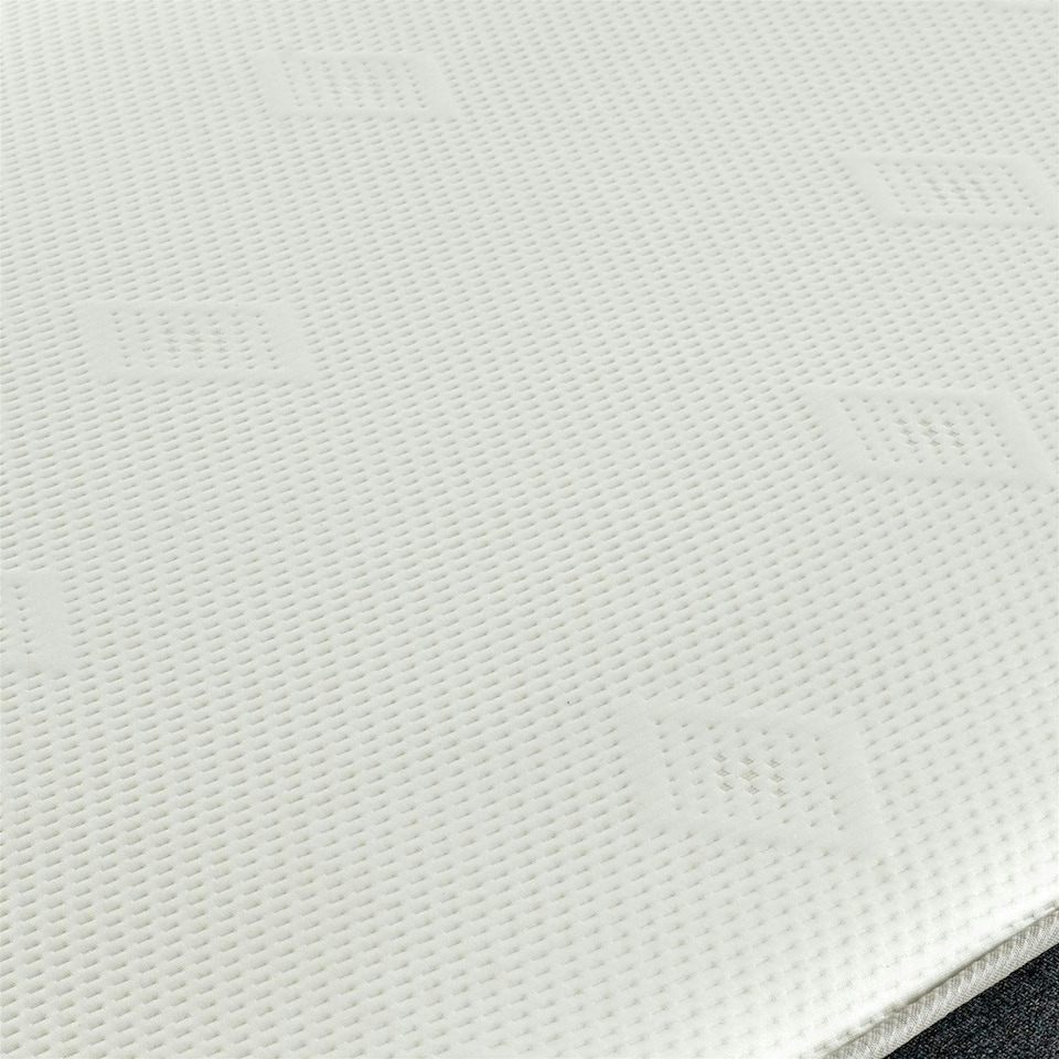 image 1 of Linear Cool Touch Hybrid Mattress - 20cm Deep, Soft Firmness Grey | Double