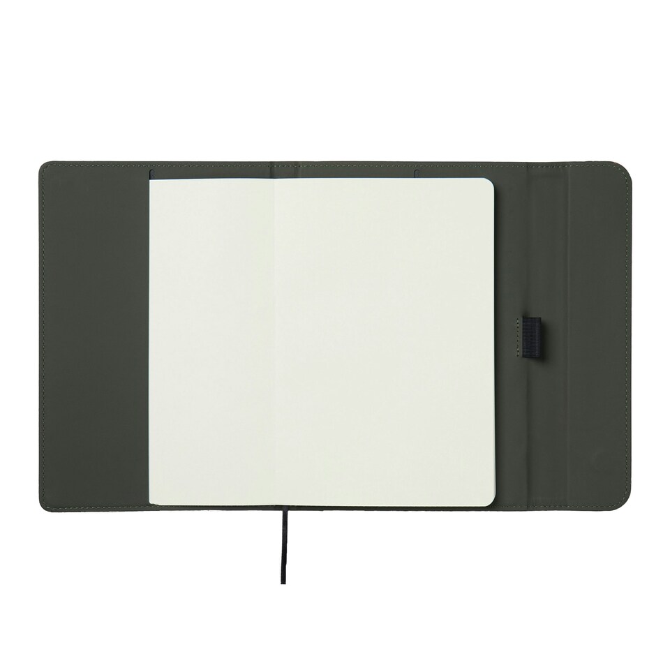 Vinga Notebook Vinga Baltimore PU Notebook - Green - 22.5cm x 16cm x 2cm - Tesco Groceries
