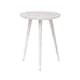 image 1 of Electra Round Solid Mango Wood Side Table for Living Room Bedroom