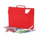 image 2 of Quadra Reflective Tape Book Bag - Bright Red - One Size Red
