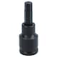 image 3 of 6mm x 45mm 3/8in. Drive Short Impact Impacted Allen Hex Key Socket