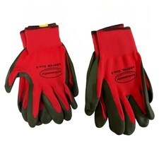 Ambassador Nitrile Gardening Gloves | Red | Red/Black | L | 1