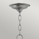 image 2 of Gentry 3 Light  Small Ceiling Lantern Pendant Pewter, E14
