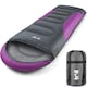 image 1 of Hooded Sleeping Bag - Purple