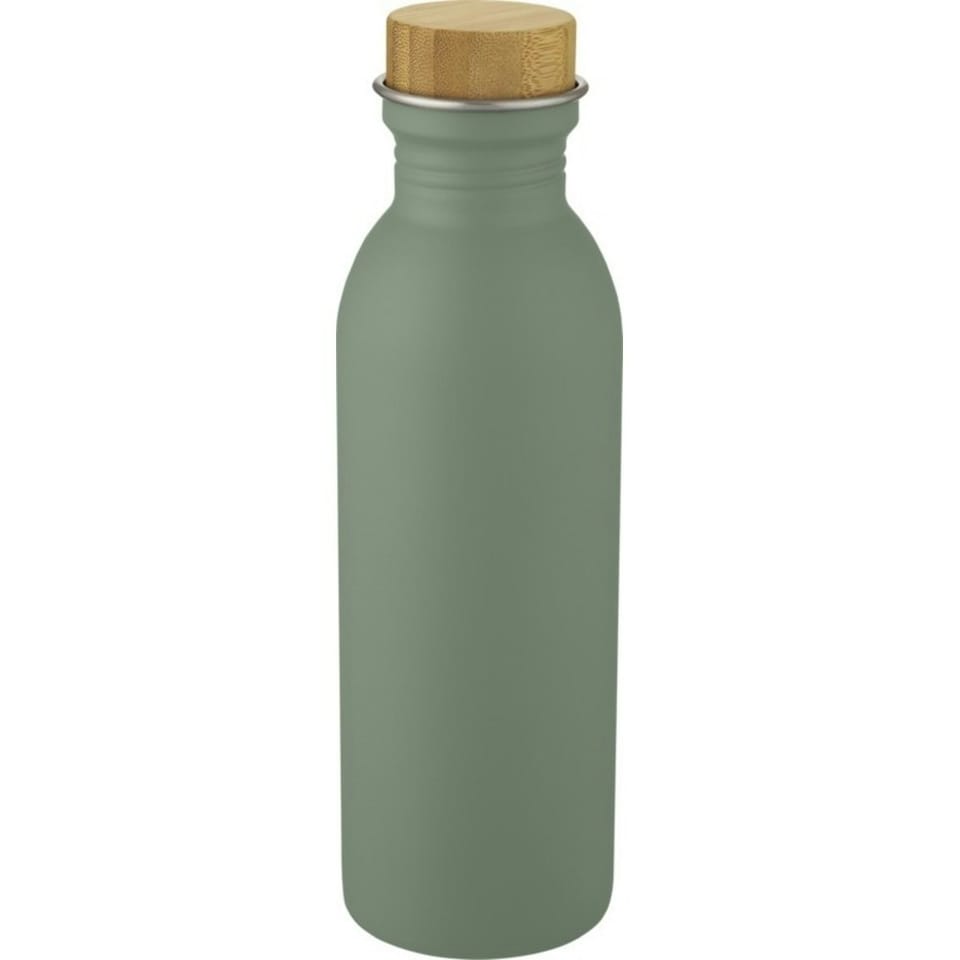 image 1 of Green Concept Kalix Stainless Steel 650ml Sports Bottle - Green Heather - One Size