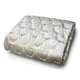 image 1 of Intimates Crushed Velvet Sequins Throw - 95cm x 200cm Cream | Natural