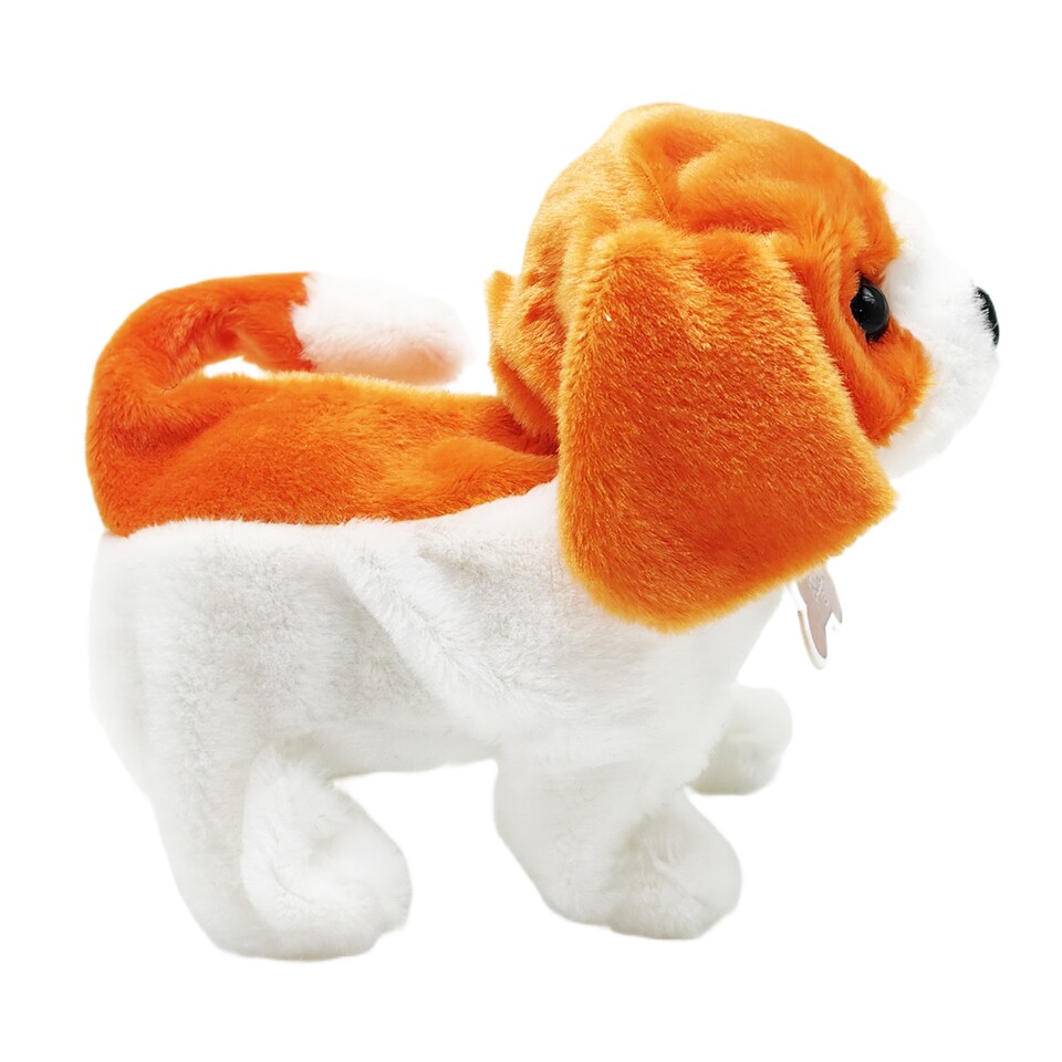 image 1 of Pugs at Play Buddy Interactive Walking Dog Plush Toy