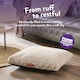 image 3 of Paws for Slumber Sherpa Pet Bed, Small | Cream | S