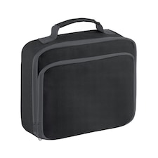 Quadra Lunch Plain Cooler Bag - Black - One Size