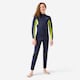 image 1 of Decathlon Kids’ Steamer Full Wetsuit 100 4/3