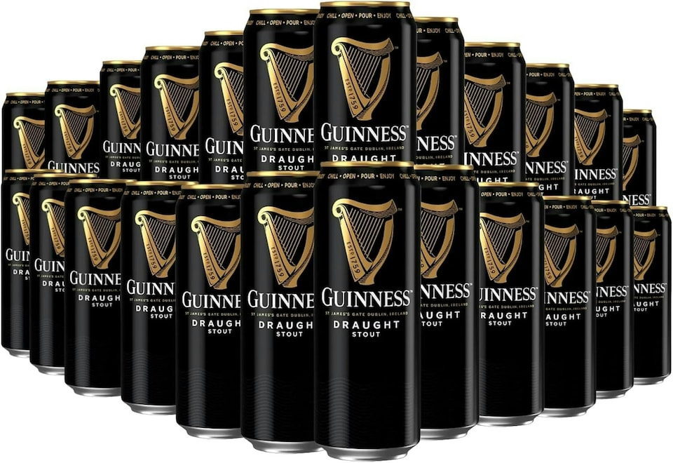 image 1 of Guinness Draught Beer 24 x 440ml cans
