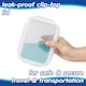 image 5 of Harbour Housewares 10pc Glass Food Storage Containers Set with Lids - 2 Sizes