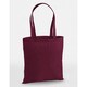 image 2 of Westford Mill Premium Cotton Tote | Red | Burgundy | One Size | 1