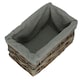 image 7 of Grey Scandi Storage Basket with Grey Lining Grey | Grey | XL