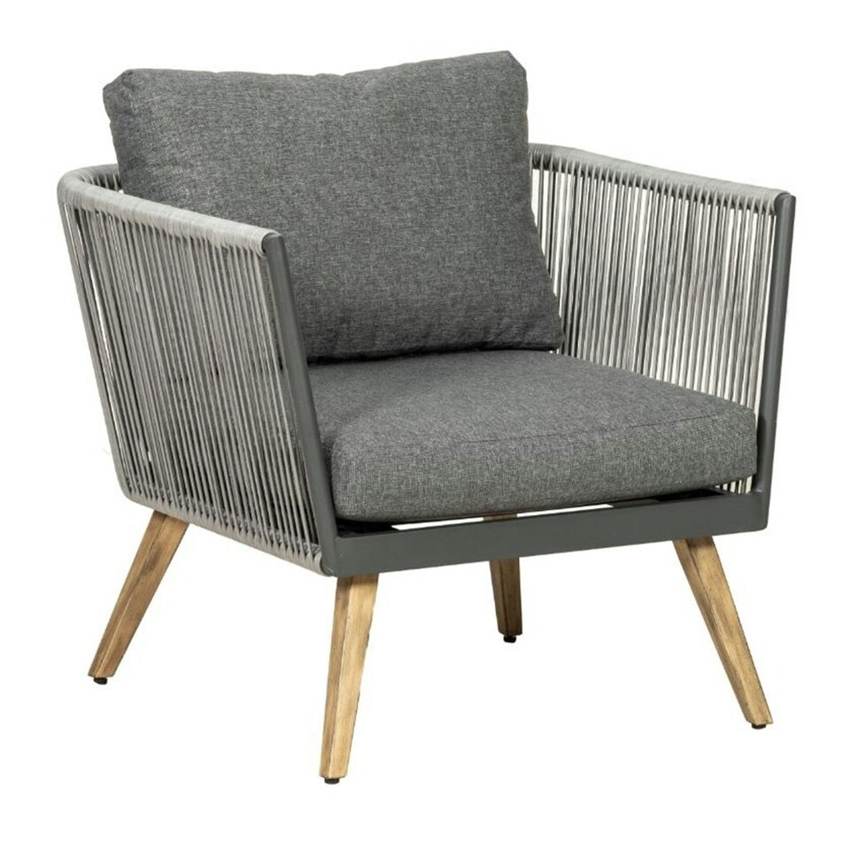 image 1 of 4 Seater Lounging Coffee Garden Furniture Set Including Cushions