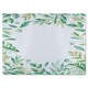image 1 of Light Botanical Leaves Glass Chopping Board | Multi