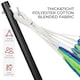 image 7 of Yaheetech Outdoor Hammock with Adjustable Steel Stand-Blue Green Stripe