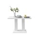 image 1 of Furniturebox Imperia 4 Modern White High Gloss Dining Table
