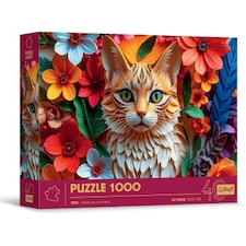 Trefl 40th Anniversary Cat 1000 Piece Puzzle