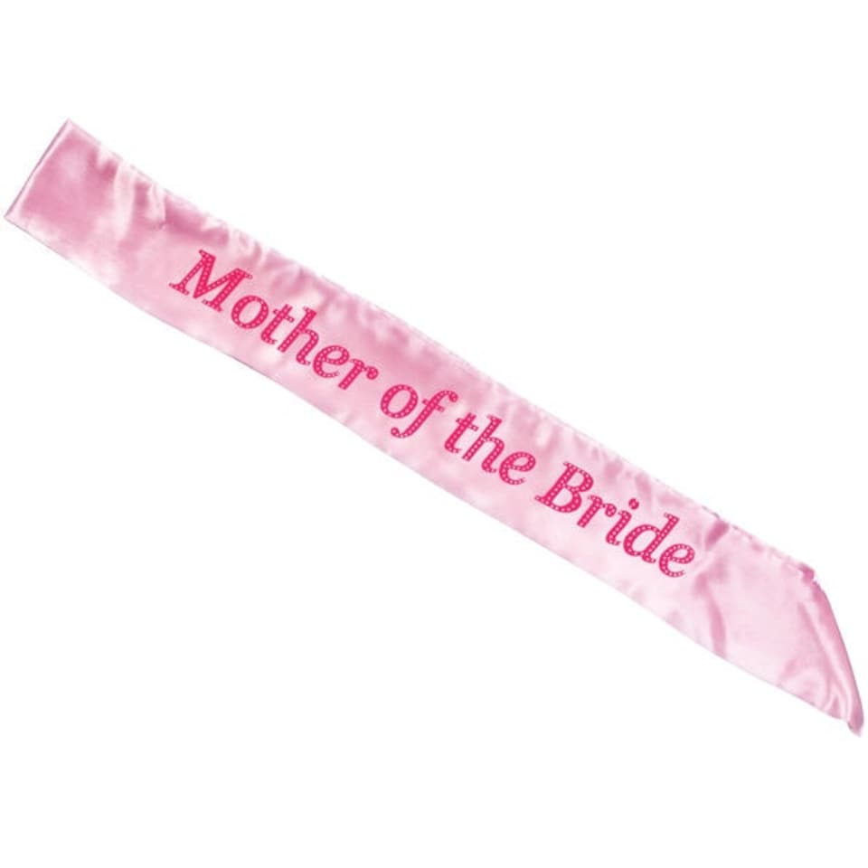 image 1 of Sash Mother Of The Bride Pink