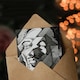 image 3 of Reijer Stolk Art Card Self Portrait Abstract Cubist Painting
