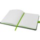 image 3 of Bullet Colour Edge A5 Notebook - Solid Black/Lime - 21 x 14.2 x 1.1 cm