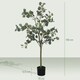 image 7 of HOMCOM Artificial Plant, Faux Silk Eucalyptus Tree, 150cm Green | 5ft