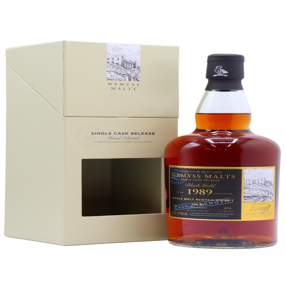 Bowmore - Wemyss Malts - Black Gold Single Cask 1989 30 year old Whisky