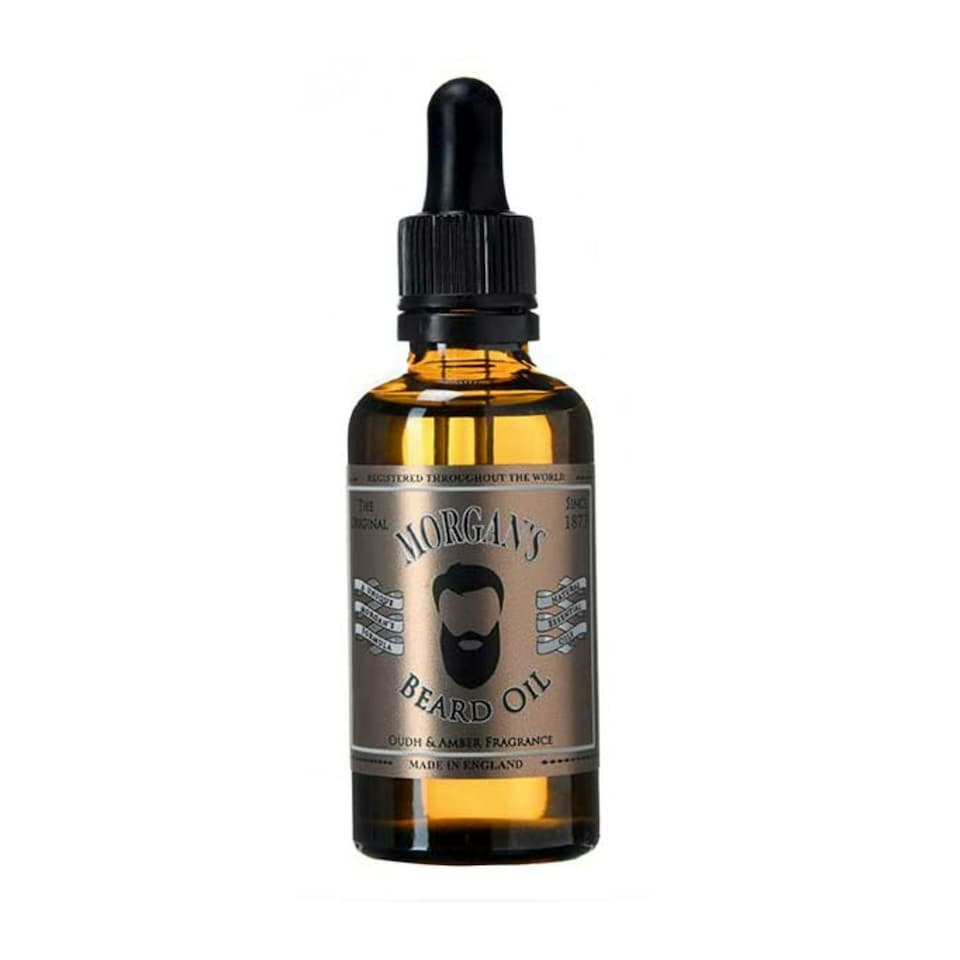 image 1 of Morgan’s Pomade Oudh & Amber Beard Oil 30ml