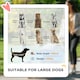 image 3 of PawHut Easy Folding Pet Stroller for Large Dogs 