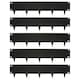 image 1 of Harbour Housewares 5pc Steel Lawn Edging Set - 5m x 16cm - Black