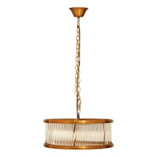 Interiors by Premier 5 Bulb Small Bronze Pendant Light