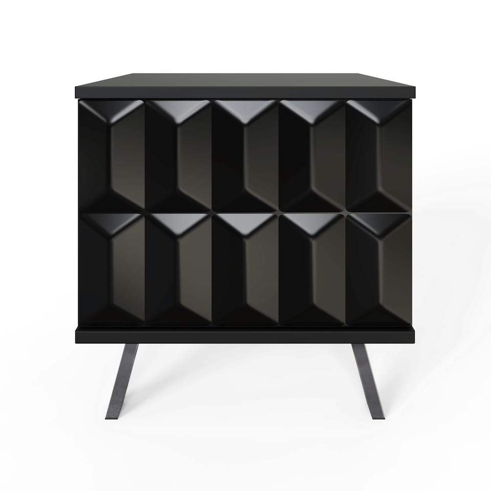 image 1 of Frank Olsen Elevate Lamp/ Side Table Black | Black