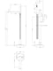 image 5 of Balterley Contemporary Round Freestanding Round Bath Shower Mixer Tap | Silver | Chrome | 1