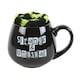 image 2 of Something Different Strange And Unusual Mug and Sock Set - Black/Green - One Size