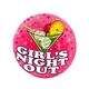 image 1 of The Expressions Factory Hen Party Badge - Pink/White/Green - One Size