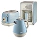 image 1 of Ariete ARPK9 Vintage Retro Jug Kettle, Toaster & Filter Coffee Machine Set, Blue