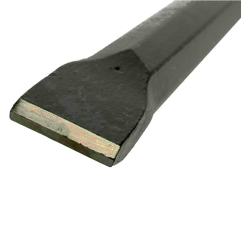 image 1 of 600mm x 25mm Hardened Steel Constant Cold Chisel For Brick Stone Block Steel