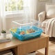 image 2 of Hamster Guinea Pig Pet Animal Terrarium Cage Play Wheel House Hutch Enclosure