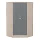 image 1 of Nevada 2 Door Corner Wardrobe Grey