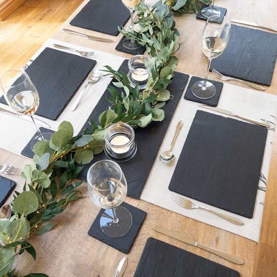image 1 of The Just Slate Company Slate Table Runner/Centre