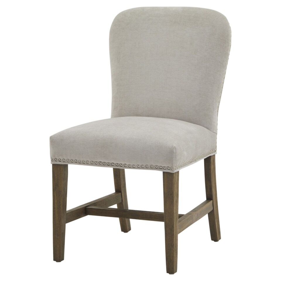 image 1 of Cobham Dining Chair - Fabric - Wood - L51 x W64 x H92 cm - Grey | Grey