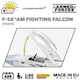 image 9 of F-16 AM Fighting Falcon plane brick model - COBI 5896 - 425 bricks