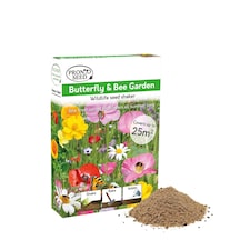 Pronto Seed Wildflower Butterfly & Bee Garden Seed Shaker - 25m2 Garden Flower Seeds | Multi | Butterfly & Bee 25m2 | 1