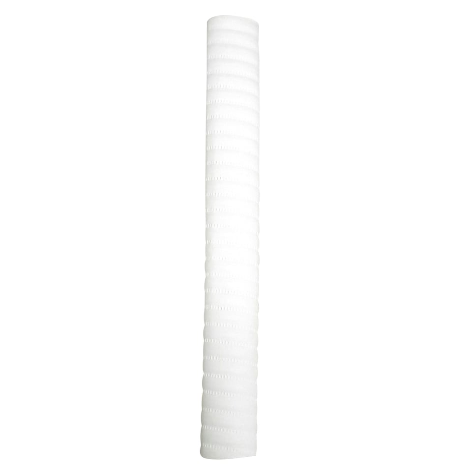 Carta Sport Rubber Coil Cricket Bat Grip - White - One Size