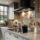 image 2 of Autumn Vibes Splash Back | White