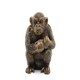image 3 of Chimpanzee Plant Pot Feet - Set of 3 - L9.5 x W6.5 x H9 cm | Grey