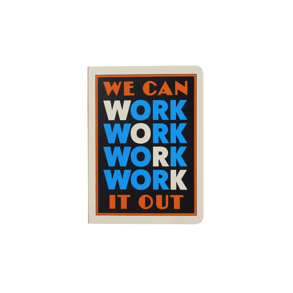 image 1 of A6 Notebook (Softcover) - The Beatles (We Can Work It Out)