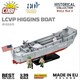 image 3 of LCVP Higgins Boat brick model - COBI 4849 - 715 bricks